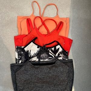 Lululemon tank bundle multicolored